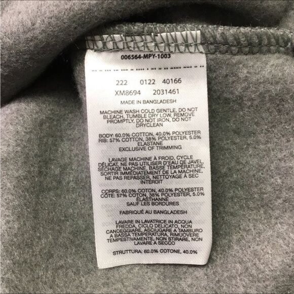 Columbia Mens Noe Valley III Crew Logo Sweatshirt, Gray, size XXL - Picture 5 of 7